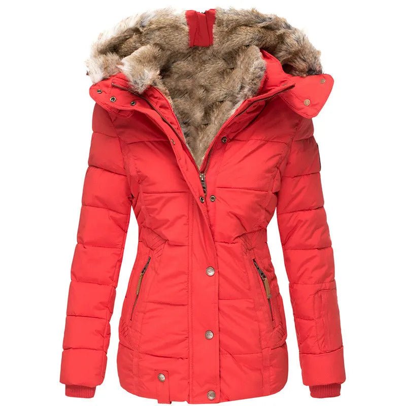 Nora | Cozy Winter Coat with Luxurious Fur Lining