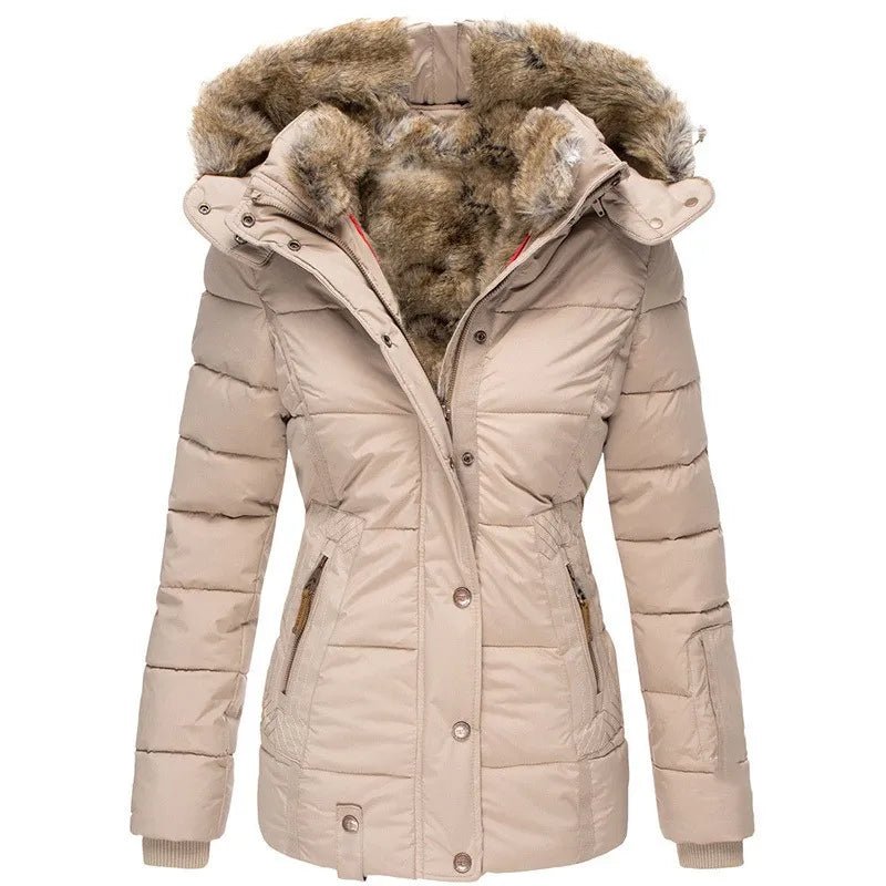 Nora | Cozy Winter Coat with Luxurious Fur Lining