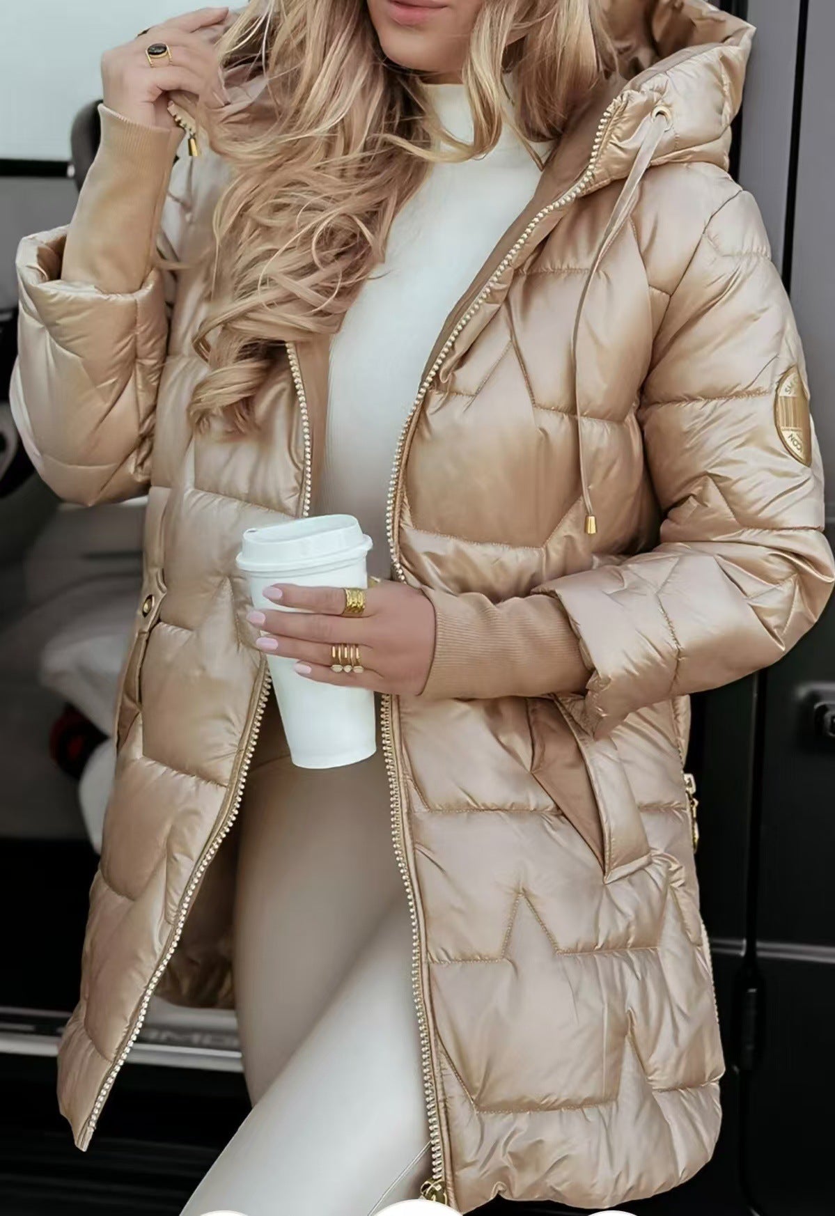 Women’s Autumn Coat with Hood