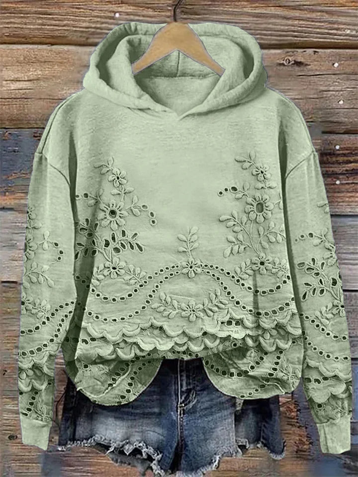 SACHZNA | Sweatshirt with Floral Print