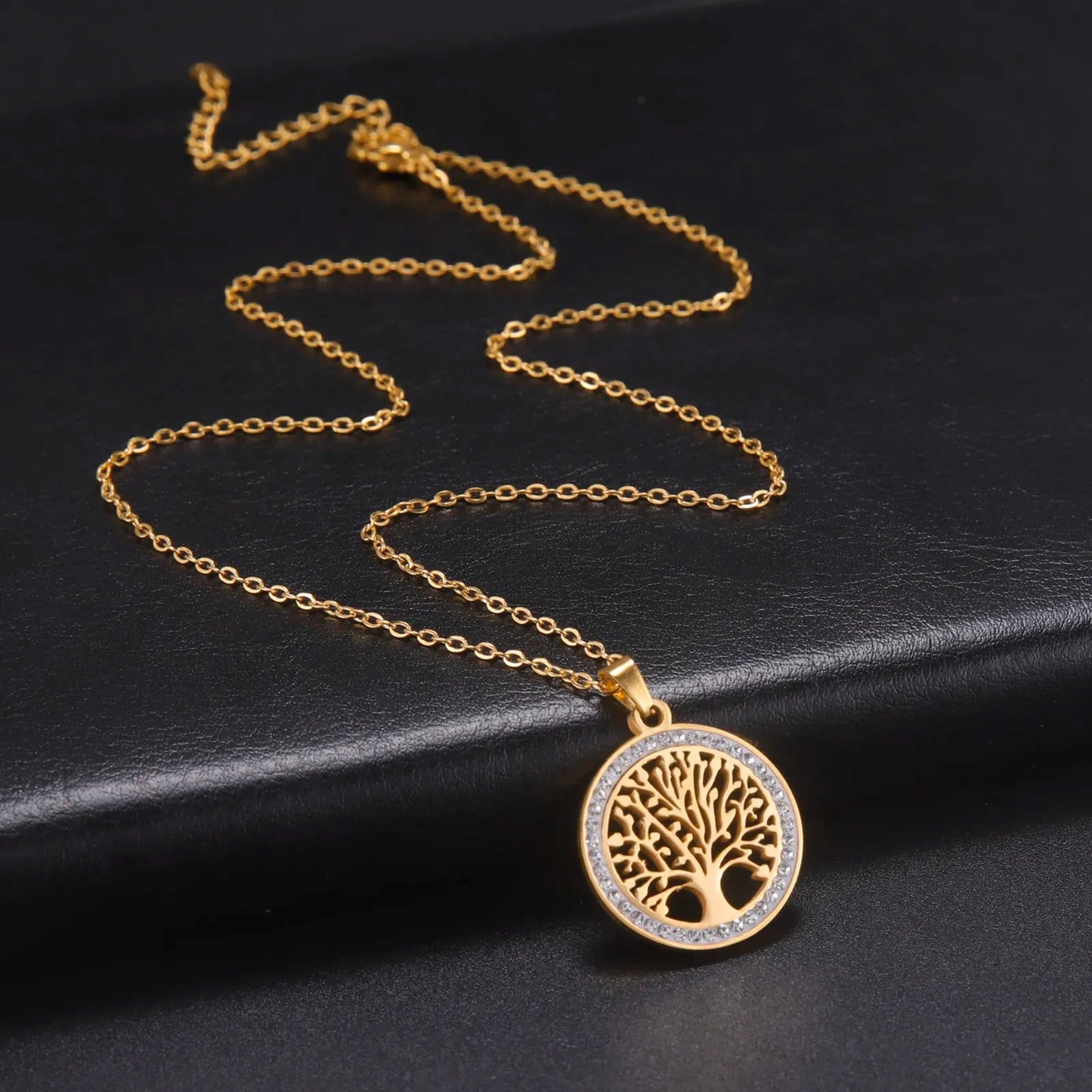 Collier pendentif arbre de vie