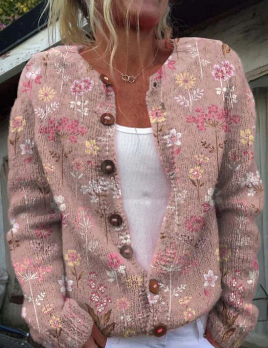Hebe | Chic Floral Print Vest