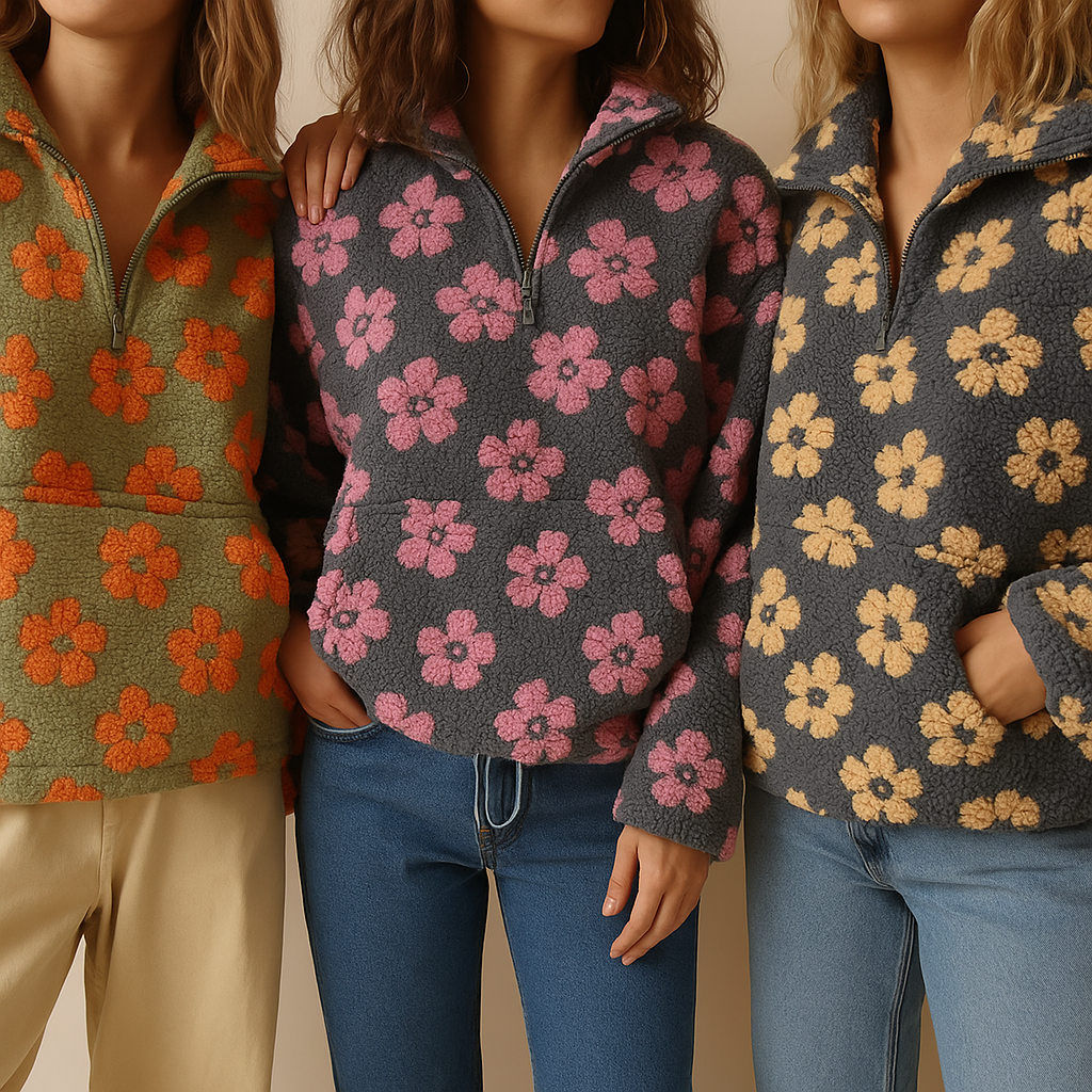 SOFIA™ Floral Knit Sweater