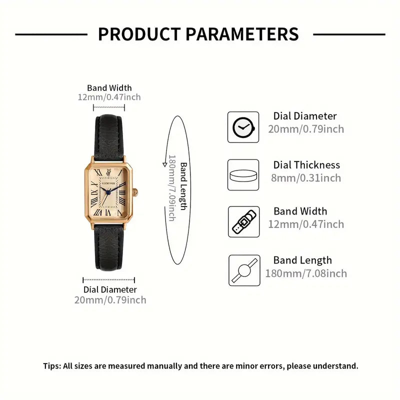 Vivelle Crest Gold Watch