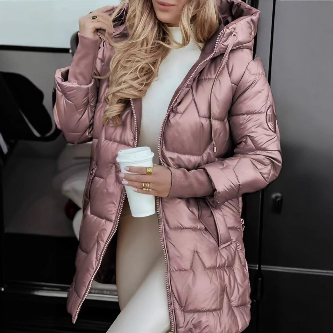 Women’s Autumn Coat with Hood