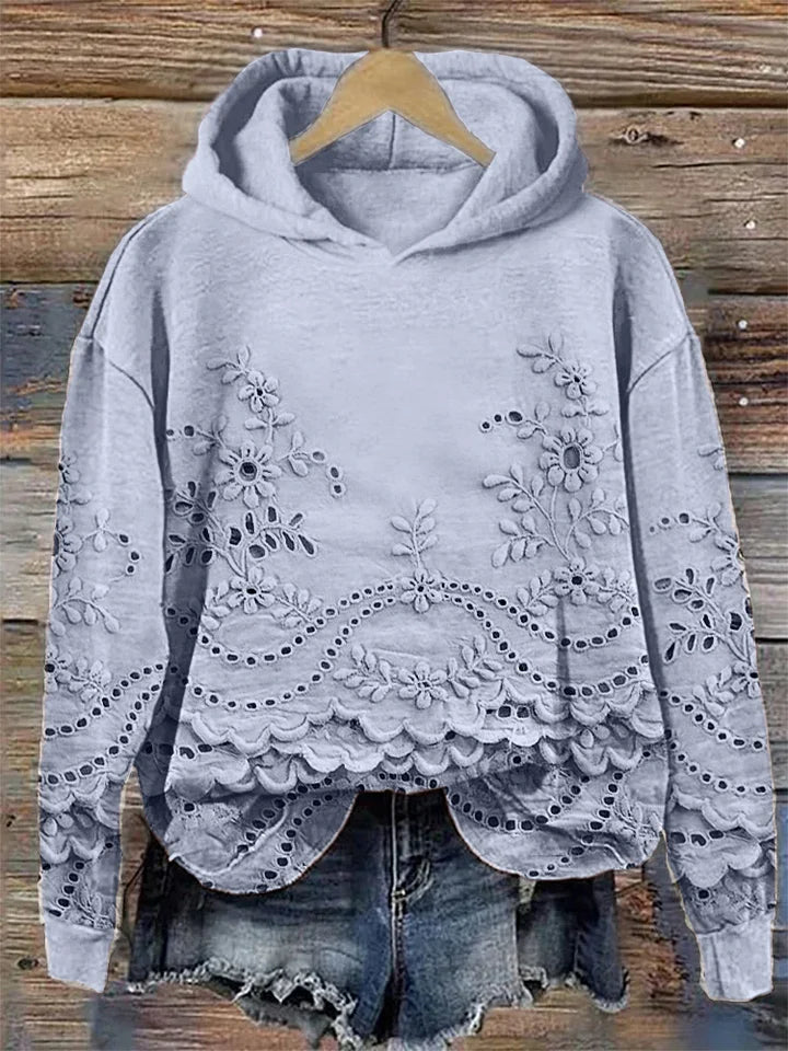 SACHZNA | Sweatshirt with Floral Print