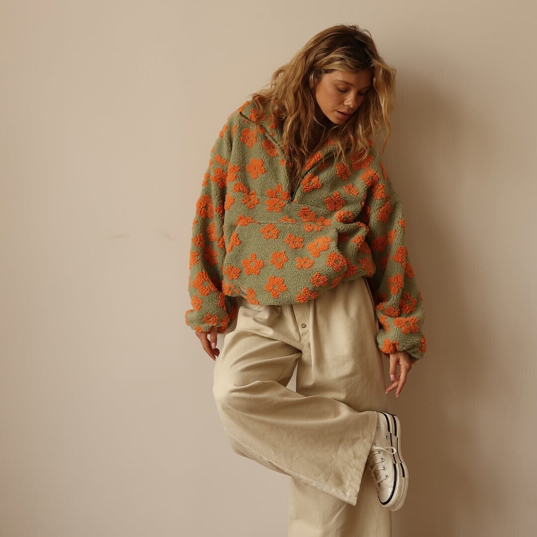 SOFIA™ Floral Knit Sweater