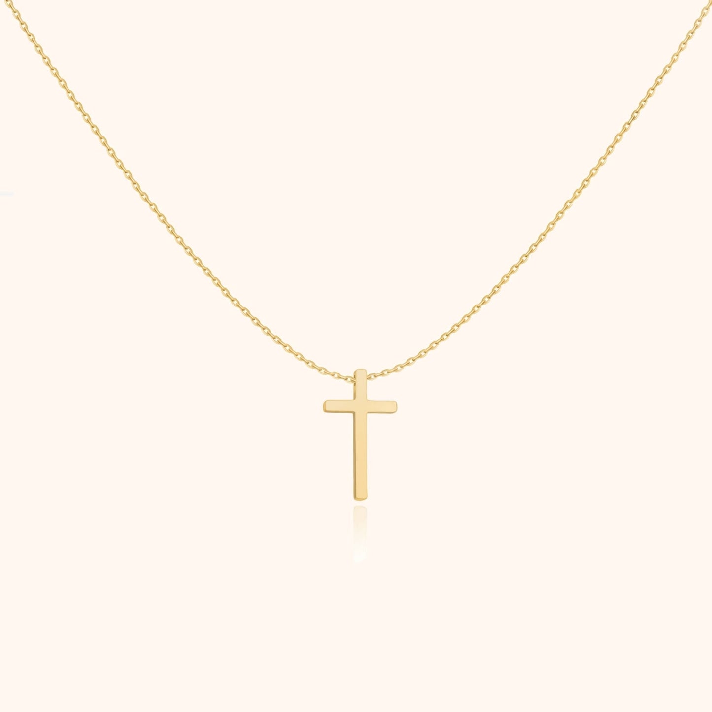 Collier à breloques en forme de croix