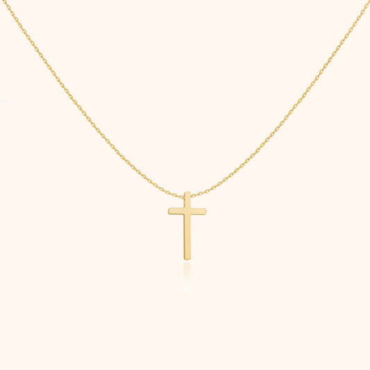 Collier à breloques en forme de croix