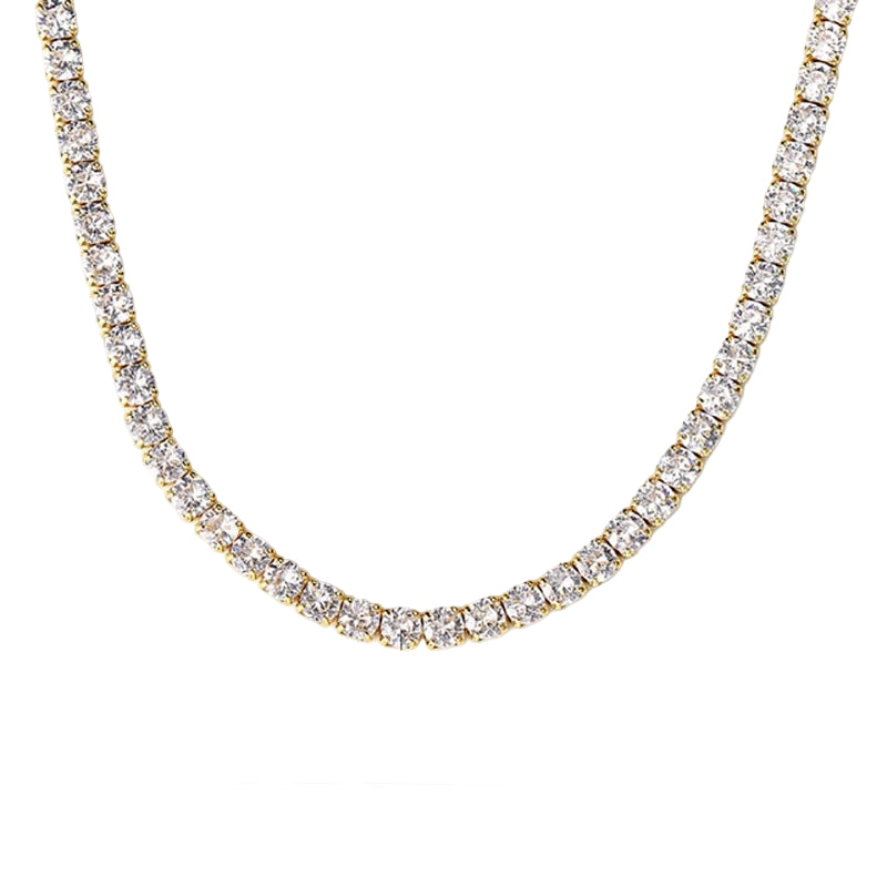 Parure de cou scintillante