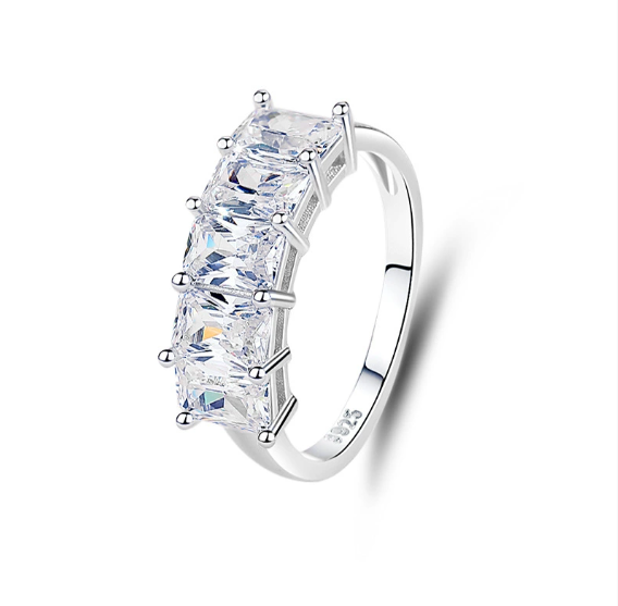 S925 Sterling Silver Zircon Ring-Valentine's Day Gift
