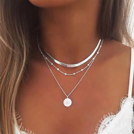 Collier en argent pour femme