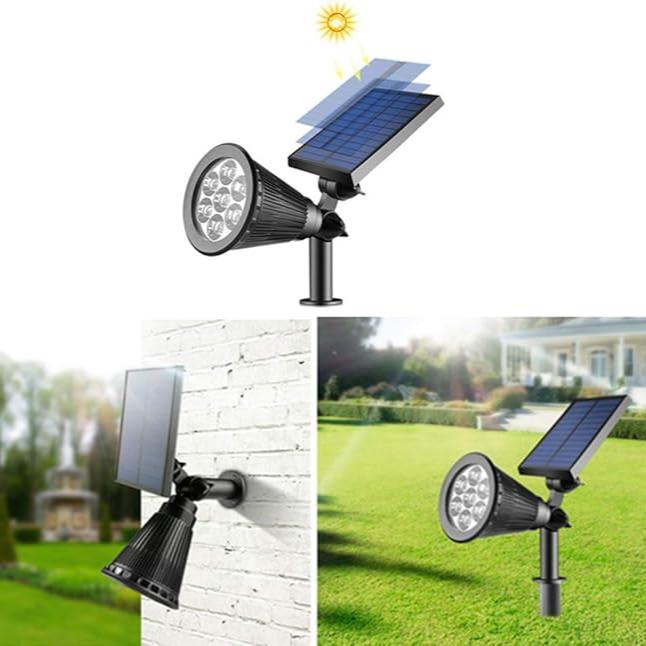 Tivon™ | Premium Solar-Powered Wireless Ground Spotlight