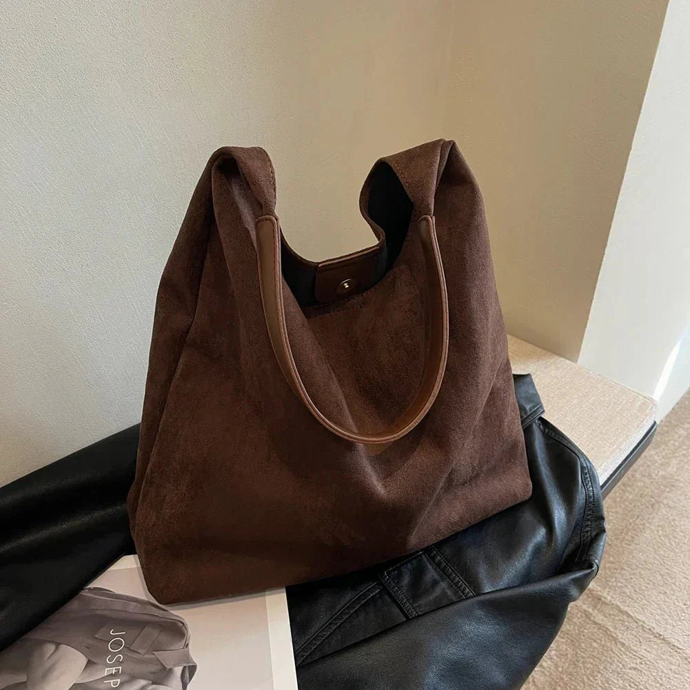 JADY | Suede Tote Handbag