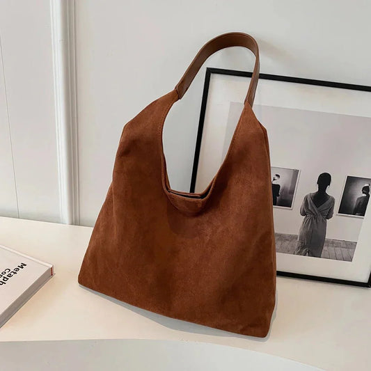 JADY | Suede Tote Handbag