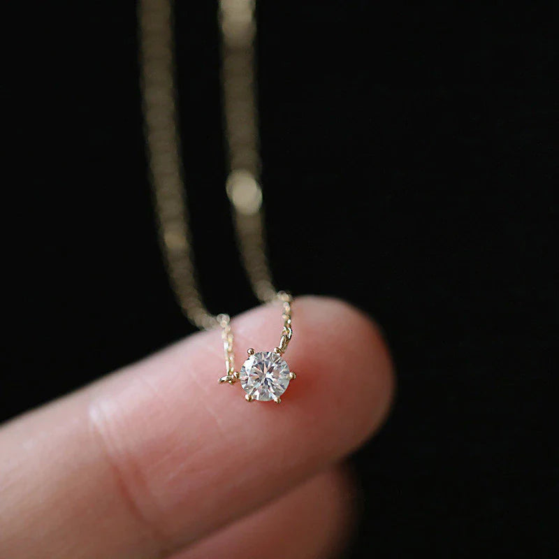 Collier en zircone radieuse | Design unique et brillant