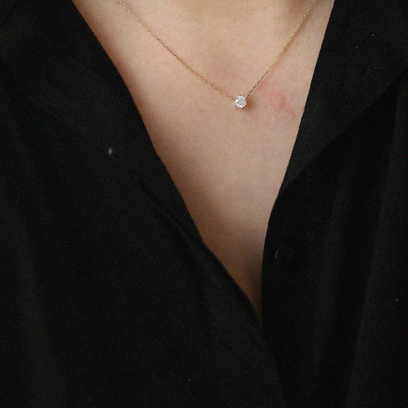 Collier en zircone radieuse | Design unique et brillant