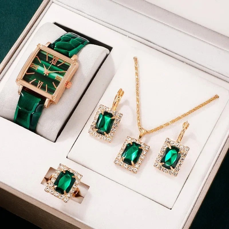 Coffret cadeau de 5 montres élégantes pour femme