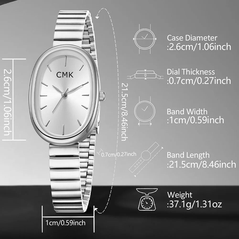 Coffret cadeau élégant de 6 montres pour femme