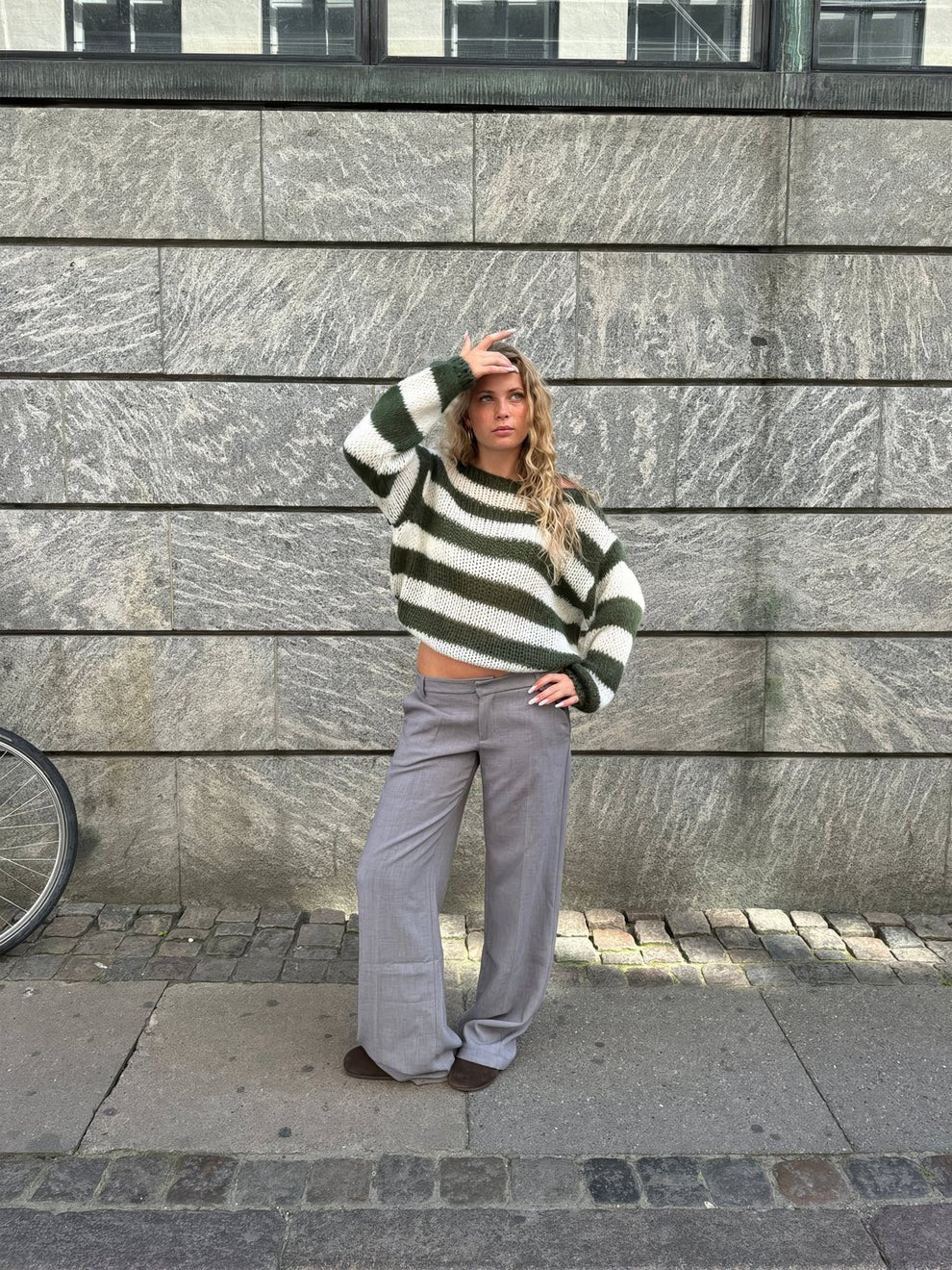 MEGHAN | Striped Knit Sweater