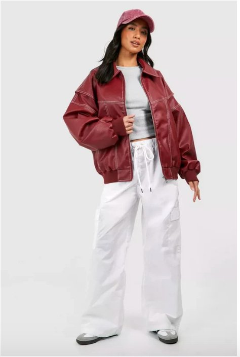 TATE | OVERSIZED LEATHER JACKET