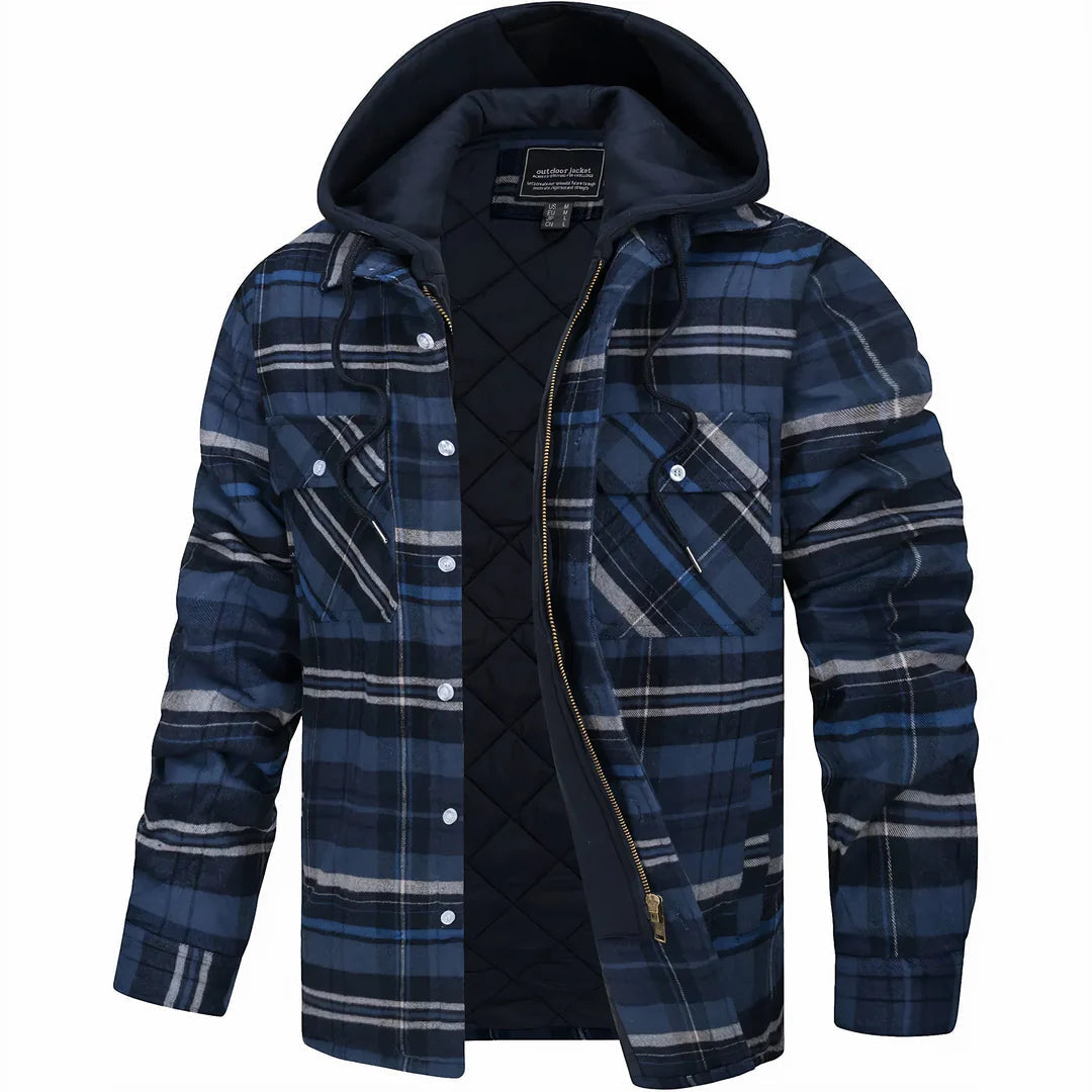 Logan – Warm Coat of Premium Wool Blend